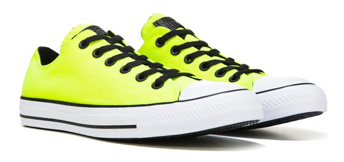 neon yellow chucks